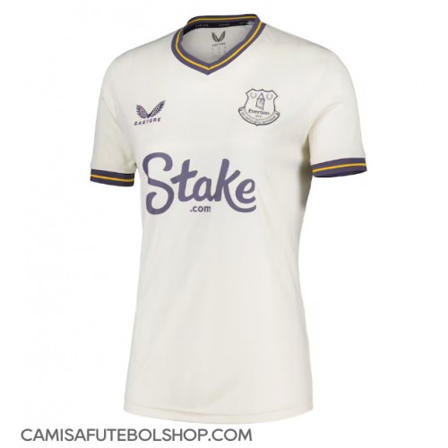 Camisa de time de futebol Everton Replicas 3º Equipamento Feminina 2024-25 Manga Curta